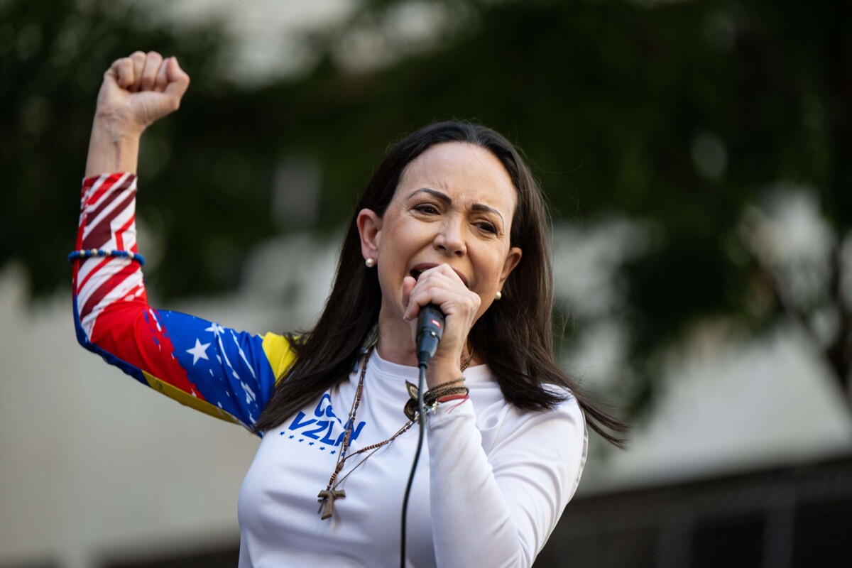 Corina Machado Denounces Maduro's Ties to Crime