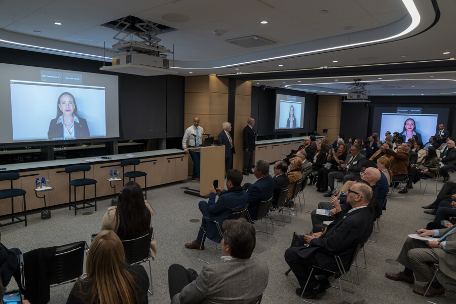 Machado says at event in New York that transition in Venezuela is 'inevitable'