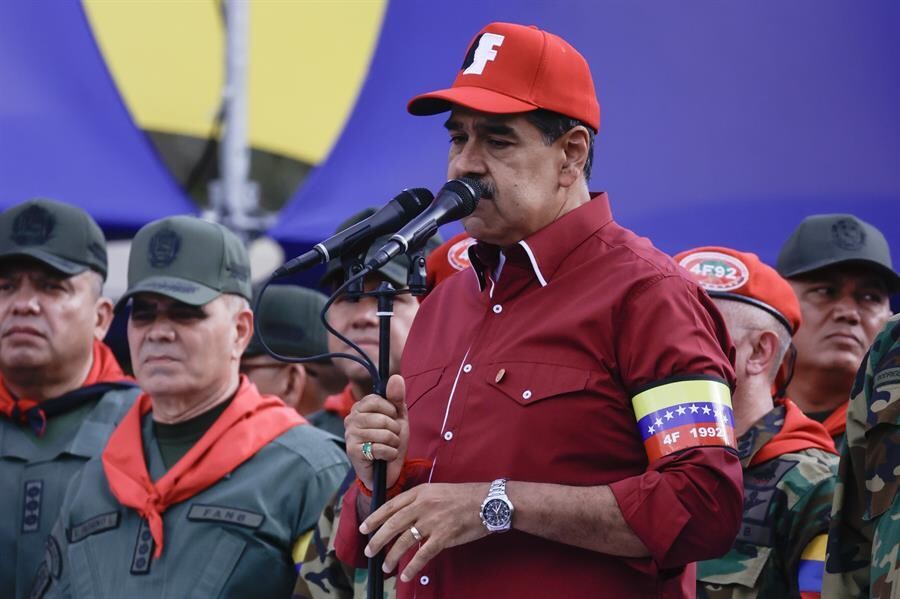 Maduro Criticizes Panama's Chancellor in Speech