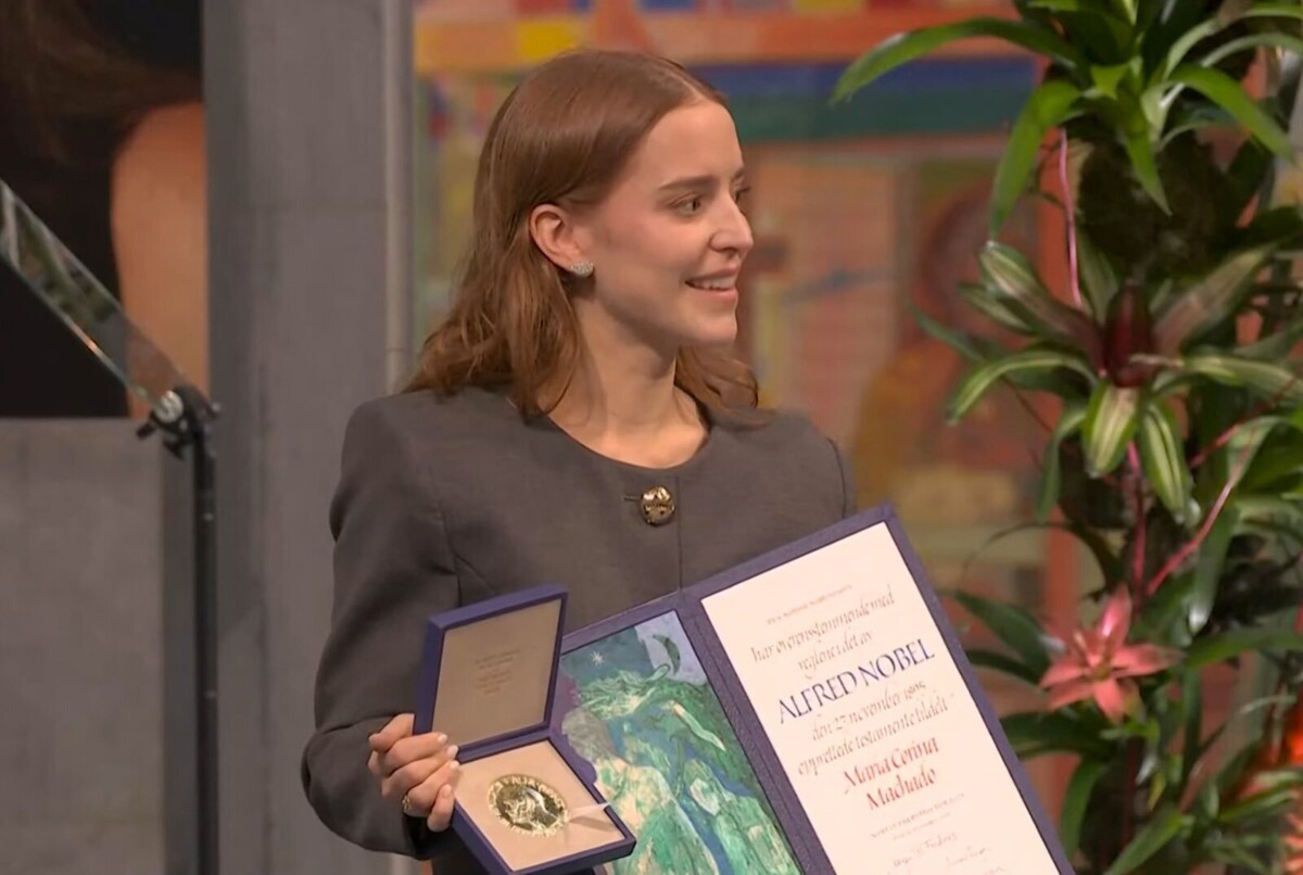 María Corina Machado Awarded Nobel Peace Prize in Oslo