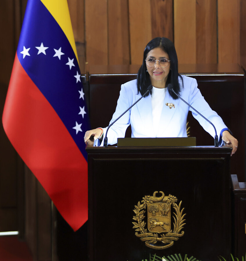 Venezuela is Calm After U.S. Attack, Says Delcy Rodríguez