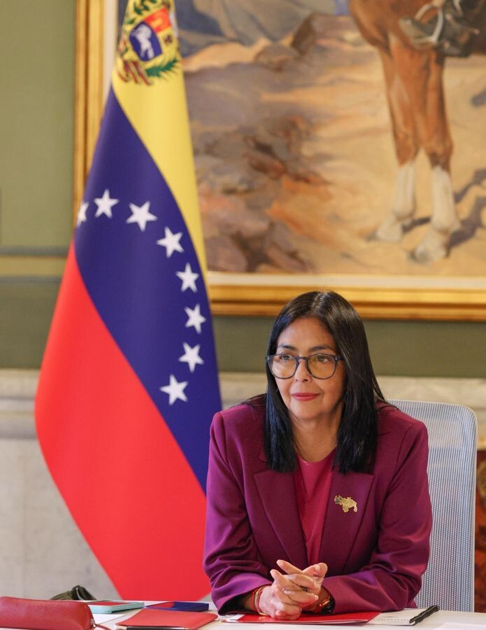 Rodríguez says oil revenues will be for Venezuela's health system