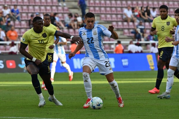 Argentina and Ecuador Draw in U20 Championship