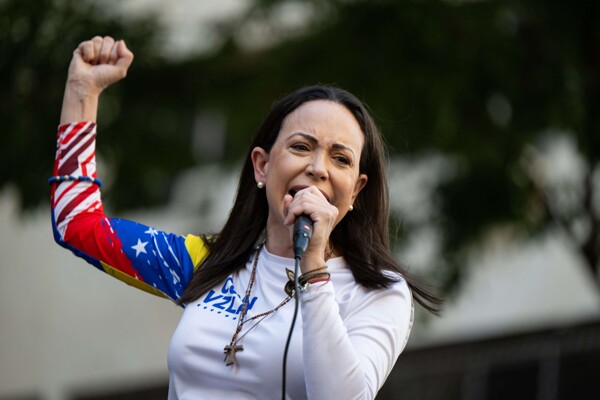 Corina Machado Denounces Maduro's Ties to Crime