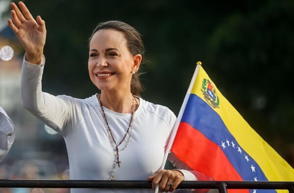 María Corina Machado Thanks Leaders of Panama and Paraguay for Support at Nobel Peace Prize Ceremony