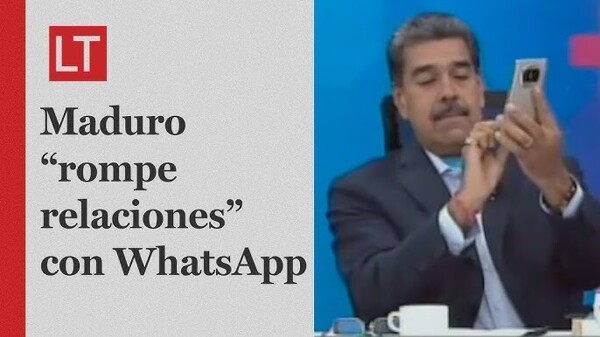 Мадуро объявляет войну WhatsApp на фоне угроз