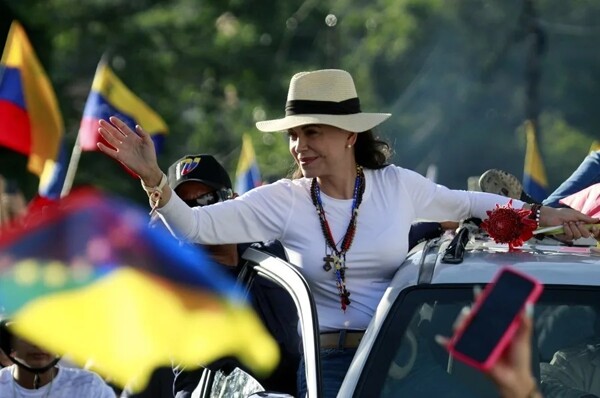 Venezuelan Opposition Leader Machado Secretly Left Country to Receive Nobel Peace Prize