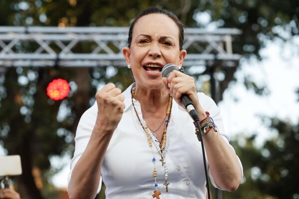 Machado says Venezuelans are ready for new elections